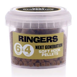 Ringers Next Generation Soft Hook Pellets 6mm & 4mm